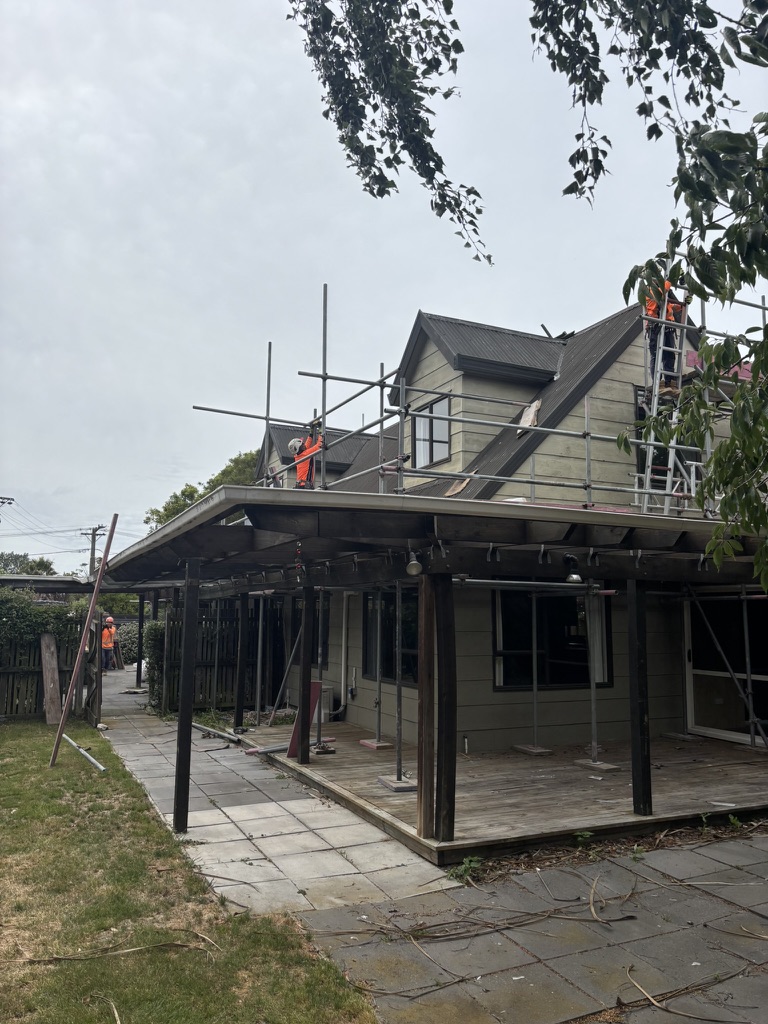 Full renovation in progress in Christchurch — bought by Eazy Sell